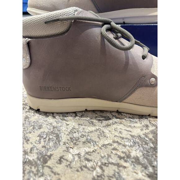 NEW Birkenstock Estevan Boots Off-White Leather/Suede 42 - Picture 4 of 8